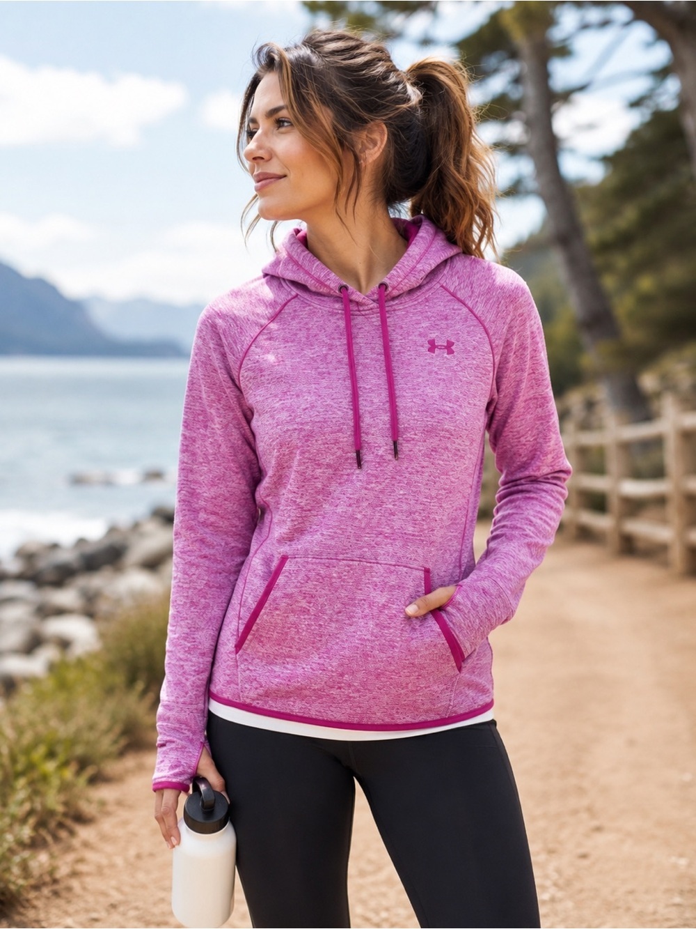 Under Armour Hooded Sweatshirt Storm AF Icon Hoodie Twist Size Extra Small